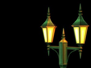 lamp post game object 3D Model