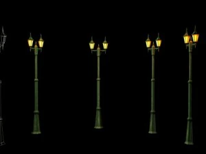 oggetto del gioco del lampione Modello 3D