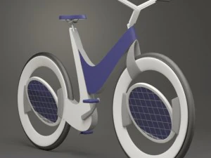 ele rower solarny Model 3D
