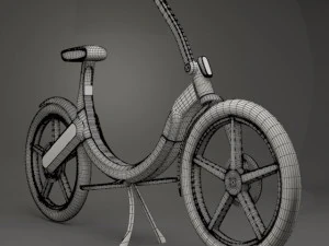 electric bike volkswagen 3D Model