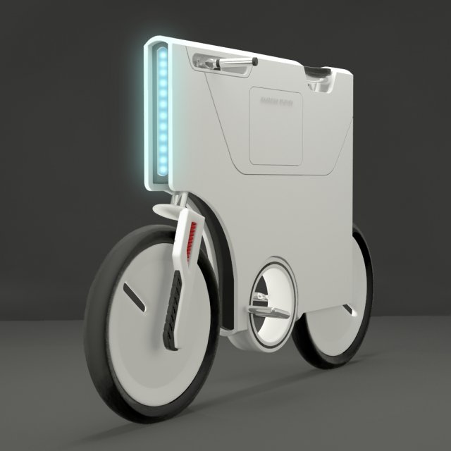 electric bike ebio 3Dモデル .c4d .max .obj .3ds .fbx .stl .blend 