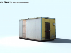 building shed 3Dモデル