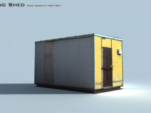 building shed 3Dモデル