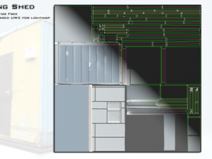 building shed 3Dモデル