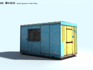 building shed 3Dモデル
