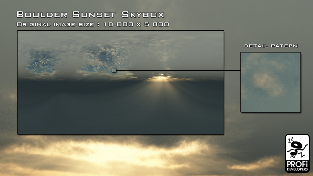 boulder sunset skybox CG Tekstury .c4d .max .obj .3ds .fbx .stl .blend
