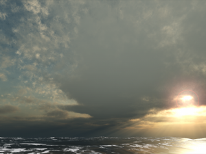 boulder sunset skybox CG Tekstury