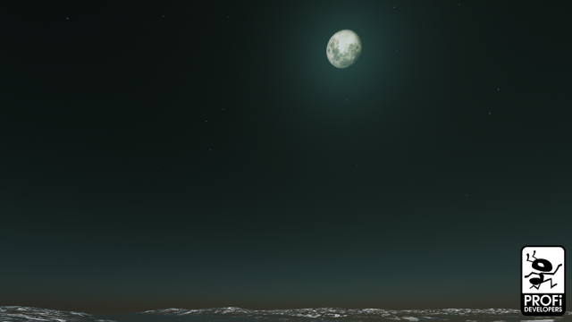 bright starry night skybox Tekstur CG .c4d .max .obj .3ds .fbx .stl .blend 