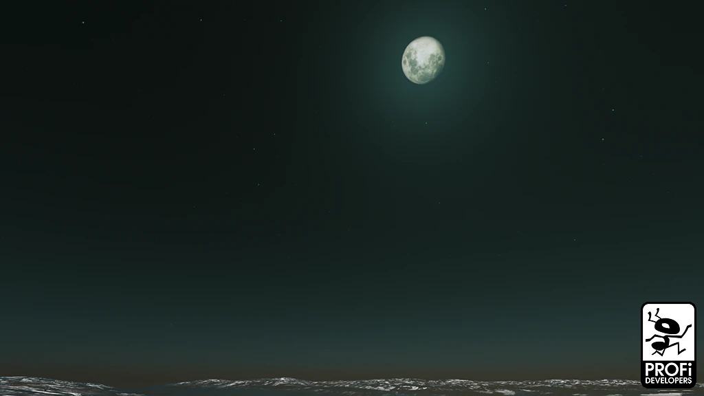 bright starry night skybox CG Textures .c4d .max .obj .3ds .fbx .stl .blend 