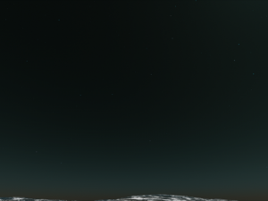 bright starry night skybox Tekstur CG
