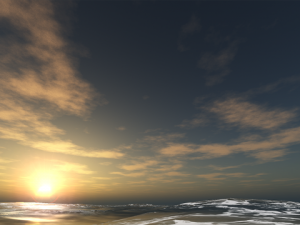 classical sunset skybox CG Textures