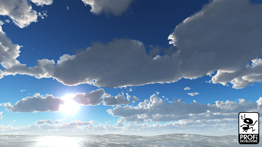 cloudy summer day skybox CG Textures .c4d .max .obj .3ds .fbx .stl .blend