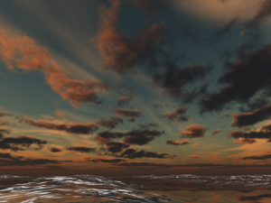 cool cloud sunset skybox Texturas CG