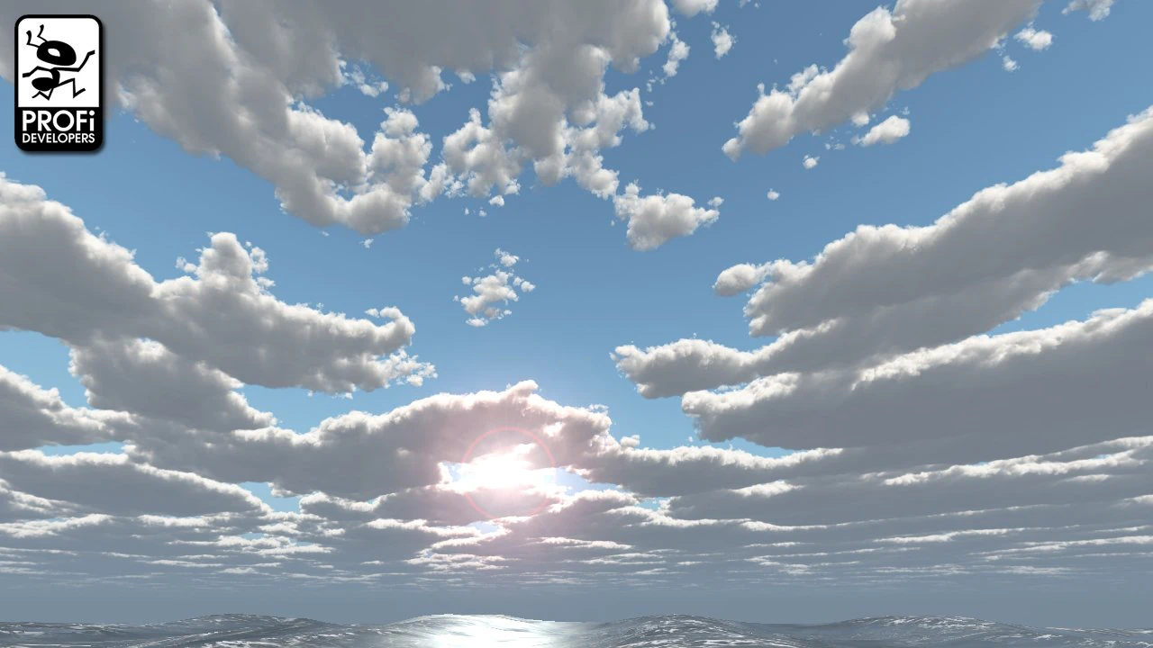 cloudy evening skybox CG Textures .c4d .max .obj .3ds .fbx .stl .blend 