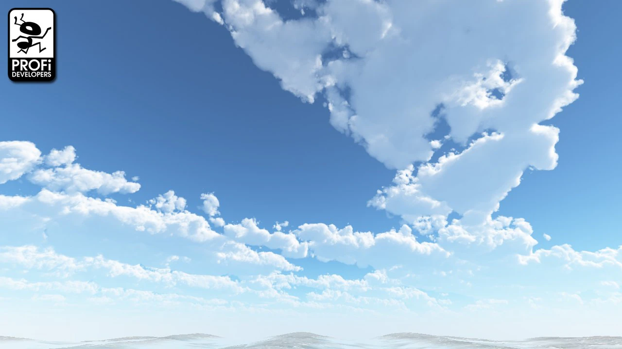cloudy spring day skybox CG Textures .c4d .max .obj .3ds .fbx .stl .blend 