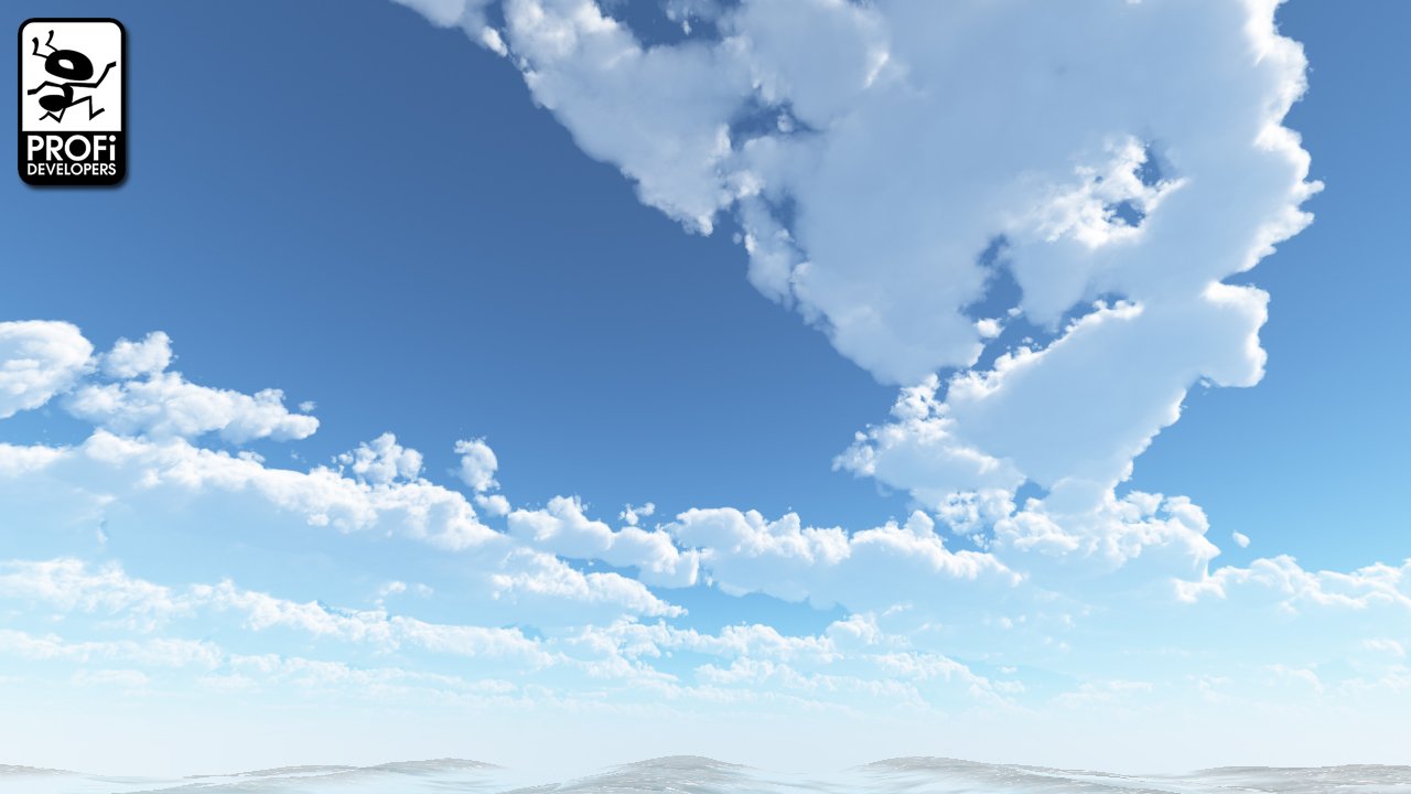 cloudy spring day skybox CG Текстуры in Небо 360 3DExport