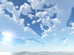 cloudy spring day skybox CG Textures