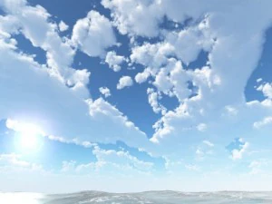 cloudy spring day skybox CG Textures