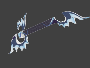 gitar Modelo 3D