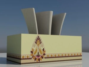 ящик для тканин 3D Модель