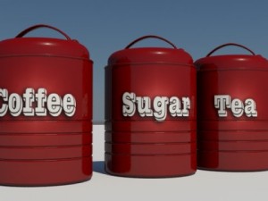 coffee containers 3Dモデル