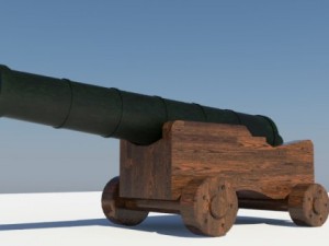 cannon 3D Model