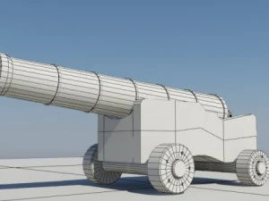 cannon 3D Model
