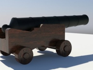 cannon Model 3D