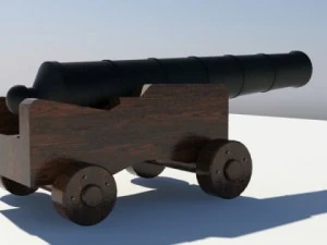 cannon 3D Model