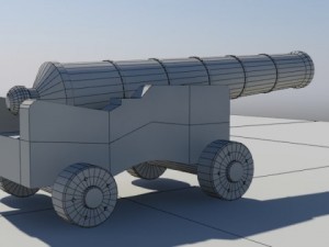cannon Model 3D