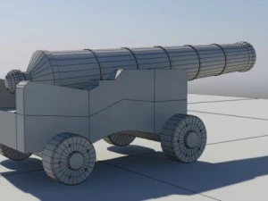 cannon 3D Model