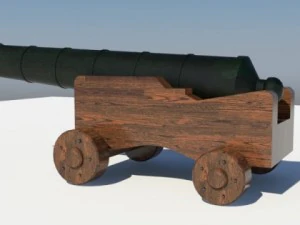 cannon 3D Model