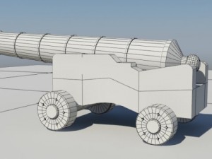 cannon Model 3D