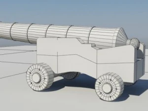 cannon 3D Model
