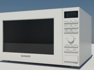 microwave oven 3D Model