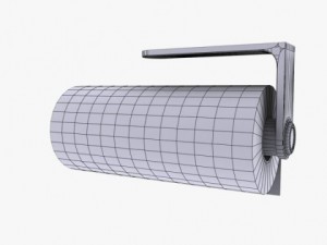 paper towel holder 3D Model