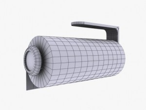 paper towel holder 3D Model
