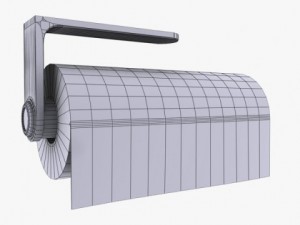 paper towel holder 3D Model