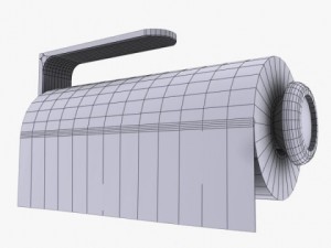 paper towel holder 3D Model