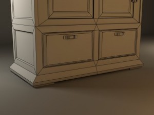 armoire Model 3D
