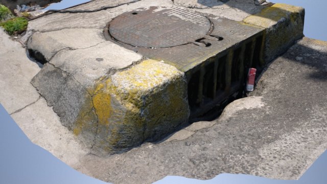street drain coladera mx 3D Model .c4d .max .obj .3ds .fbx .stl .blend
