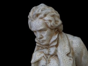 beethoven sculpture 3D 모델