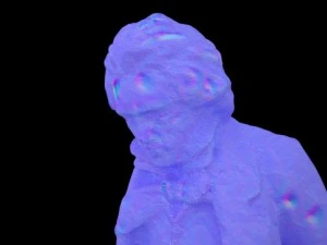 beethoven sculpture 3D Model