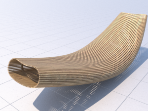 body raft by david trubridge Modèle 3D