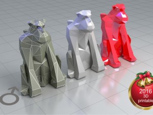 monkey 3d printing 2016 3D Print Model