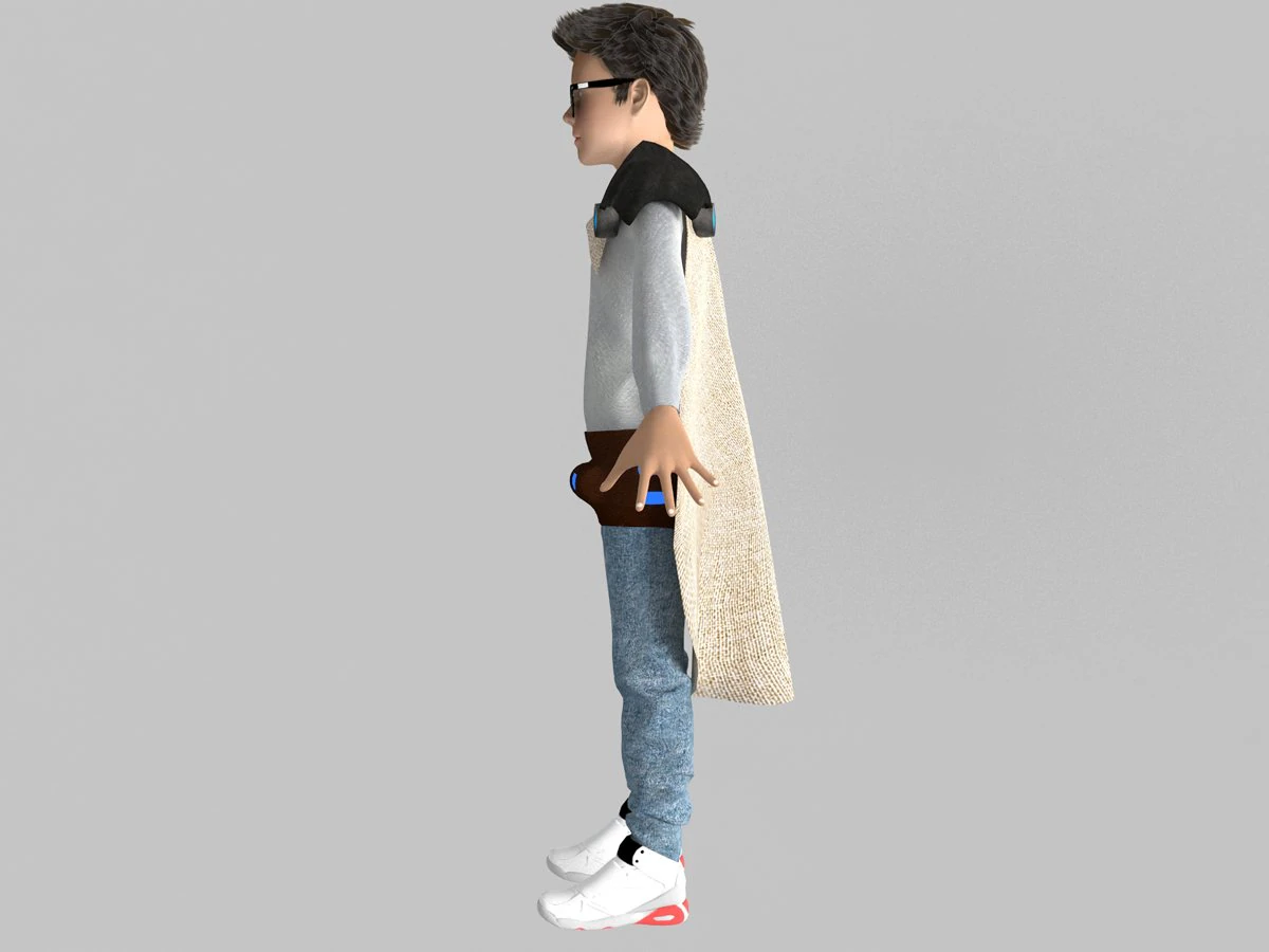 rival boy 3D Model .c4d .max .obj .3ds .fbx .stl .blend 