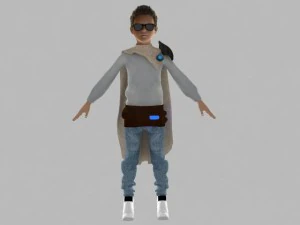rival boy 3D Model