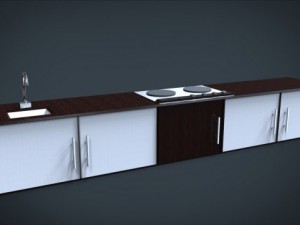 furniture part 3D Modell