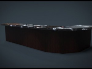 furniture part 3D Modell
