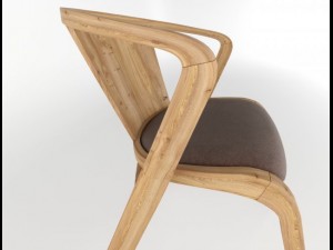 portuguese roots chair by around the tree 3D Модель